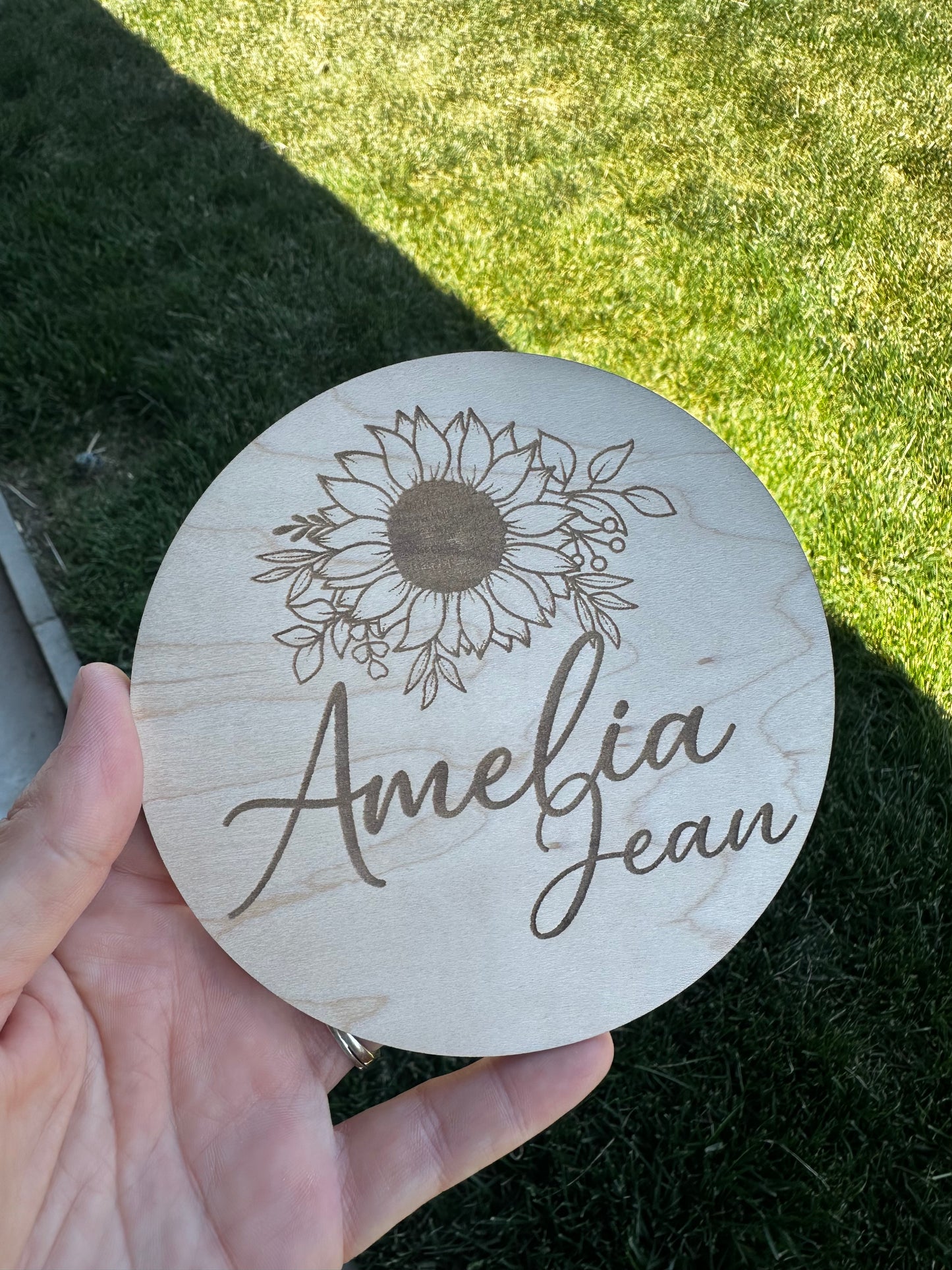 Birth Announcement Sign