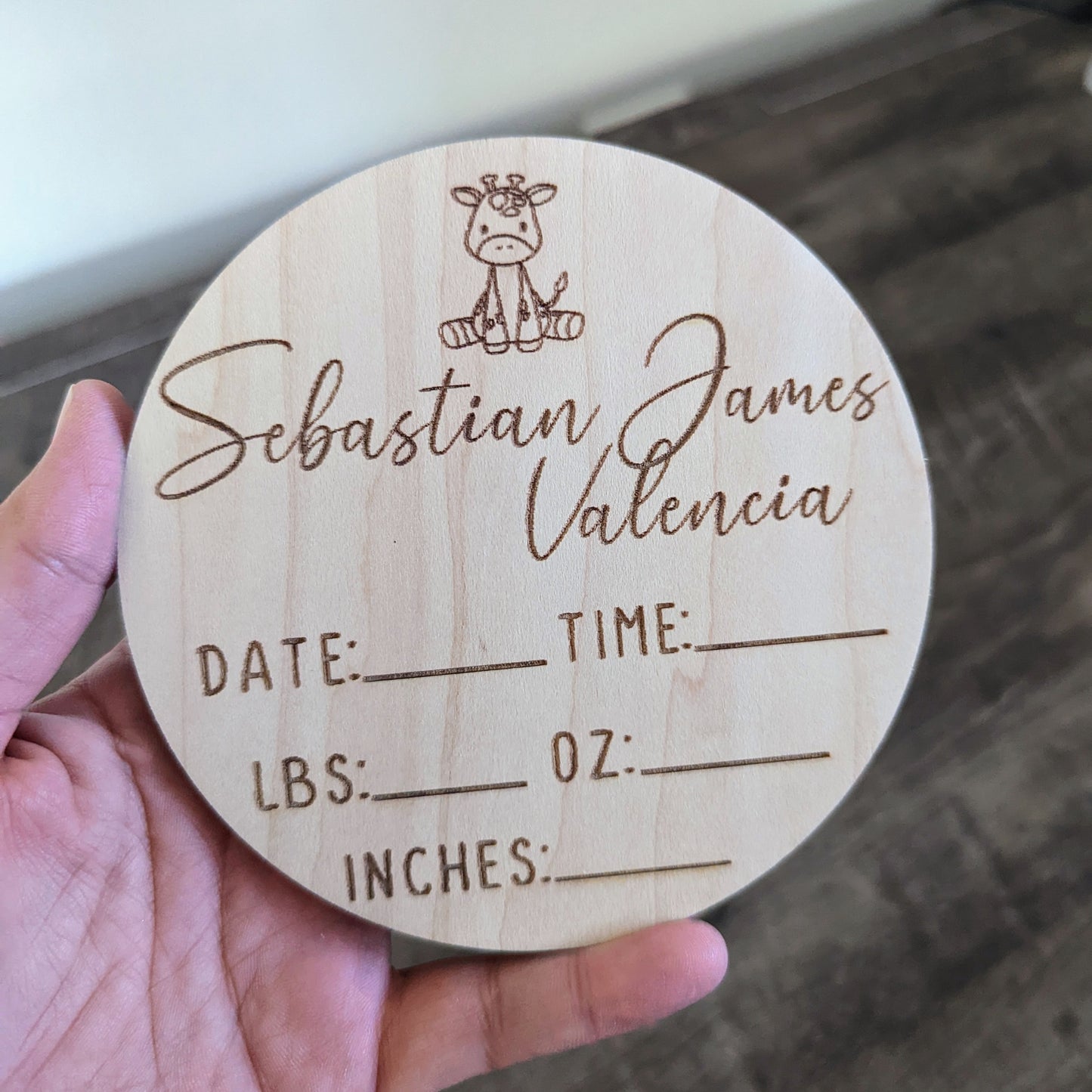 Birth Announcement Sign