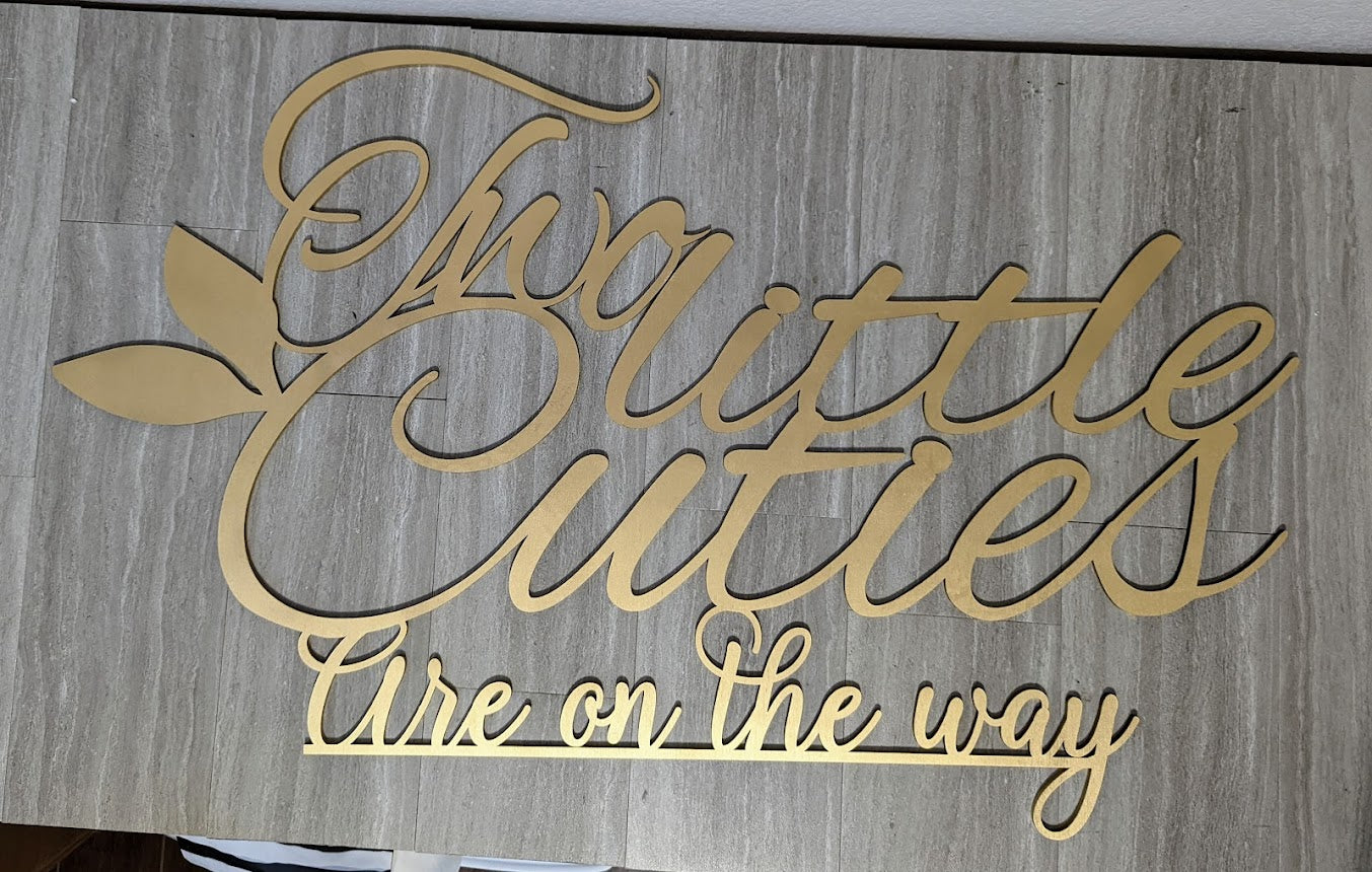 Custom Cut Out Words & Letters